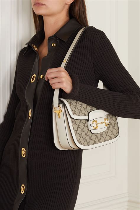 gucci 1955 horsebit shoulder bag white|Gucci Horsebit 1955 for sale.